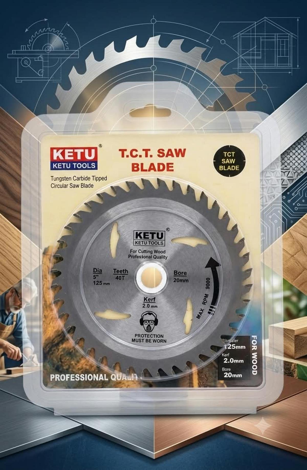 TCT WOOD CUTAR 30 T 4''